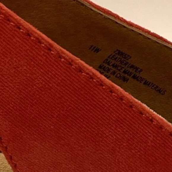 Softspots Red Slingback Heeled Sandals - Picture 7 of 7